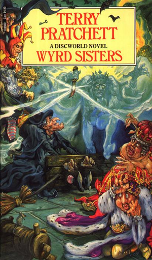 Wyrd Sisters cover image.